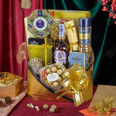 Giỏ quà Tết cao cấp Khang Thịnh Vifoods HPG168